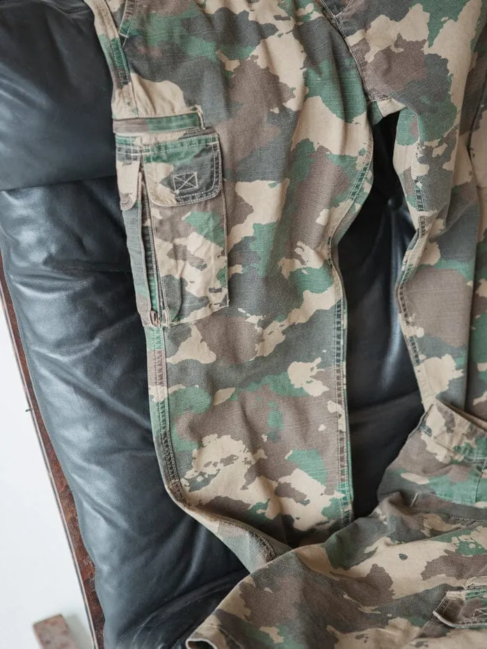 Mens Slacker Tactics Cargo Pant Camo Thrills Pants