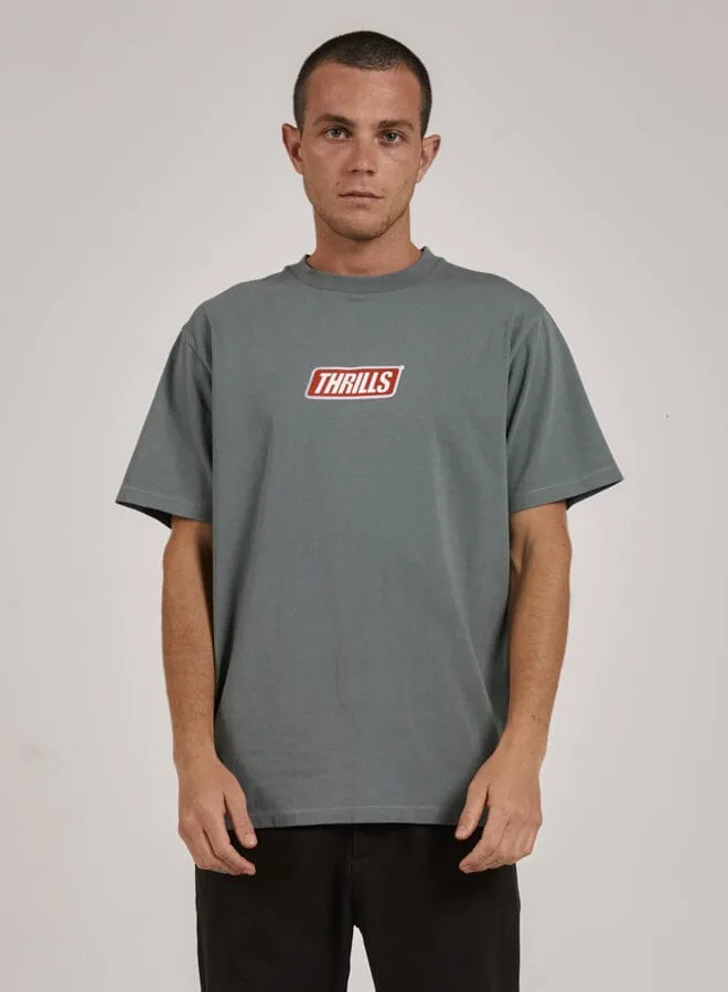 Mens Slappy Merch Fit Tee Scrubs Green Thrills Tees and Tank Tops