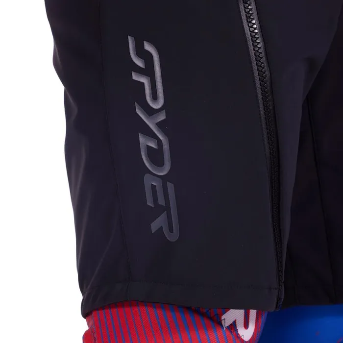 Mens Softshell Training Short Black Spyder Shell