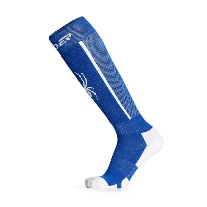 Mens Sweep Electric Blue Spyder Socks