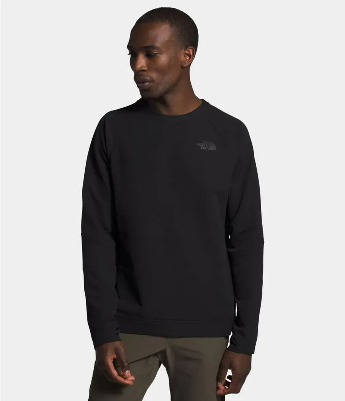 Mens Tekno Ridge Crew Tnf Black The North Face Hoodies and Sweatshirts