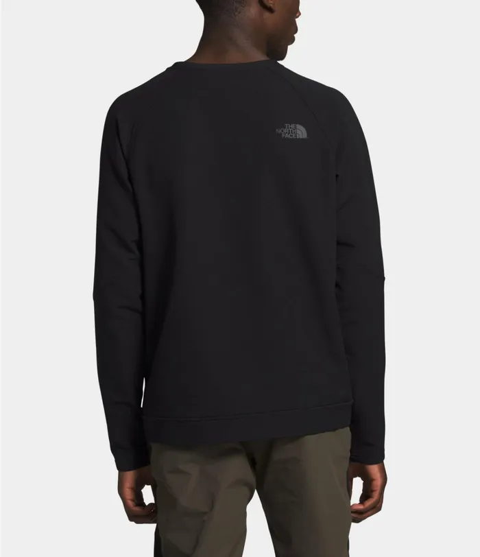 Mens Tekno Ridge Crew Tnf Black The North Face Hoodies and Sweatshirts