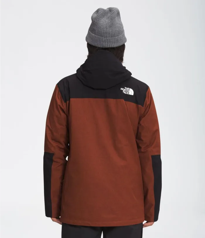 Mens ThermoBall Eco Snow Triclimate Brandy Brown Heatherbrandy Brown The North Face Snow