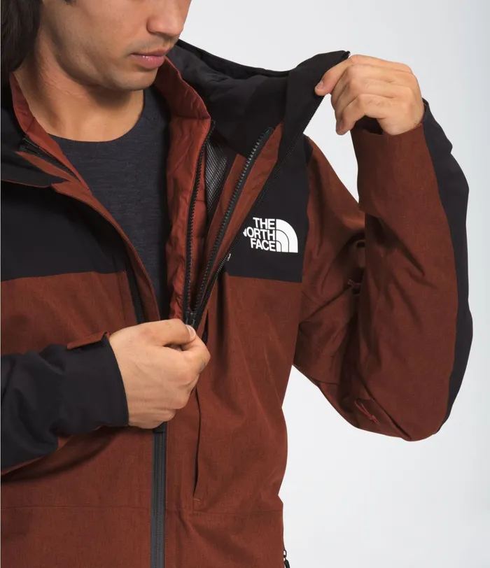 Mens ThermoBall Eco Snow Triclimate Brandy Brown Heatherbrandy Brown The North Face Snow