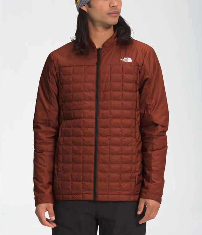 Mens ThermoBall Eco Snow Triclimate Brandy Brown Heatherbrandy Brown The North Face Snow