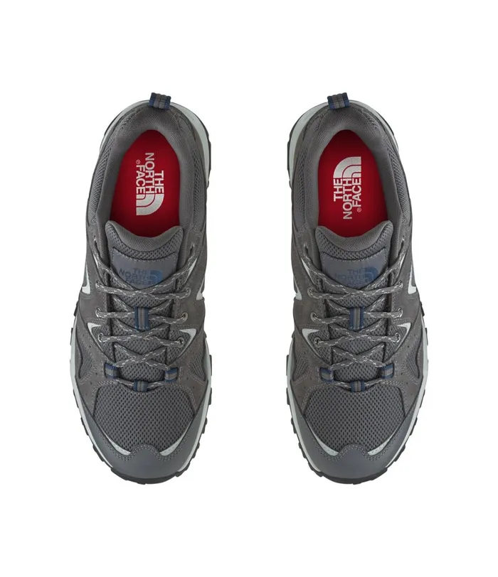 Mens Trail Edge Zinc Greyshady Blue The North Face Hiking