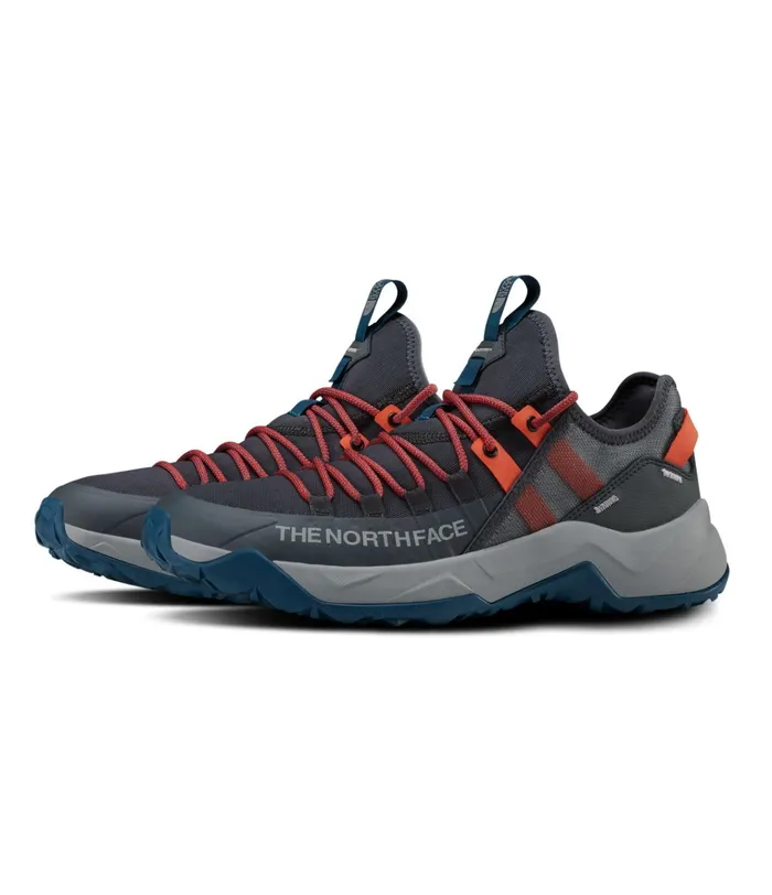 Mens Trail Escape Edge Dark Shadow Greygriffin Grey The North Face Sneakers