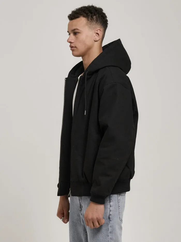 Mens Union Hood Jacket Black Thrills Jackets