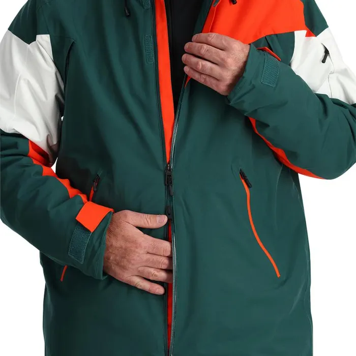 Mens Utility Snowsuit Cypress Green Spyder Snowsuits