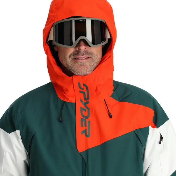 Mens Utility Snowsuit Cypress Green Spyder Snowsuits