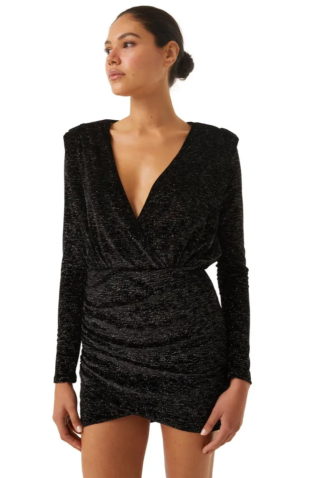 MISA Los Angeles DIVIANA DRESS Astral Dusted Women Dresses