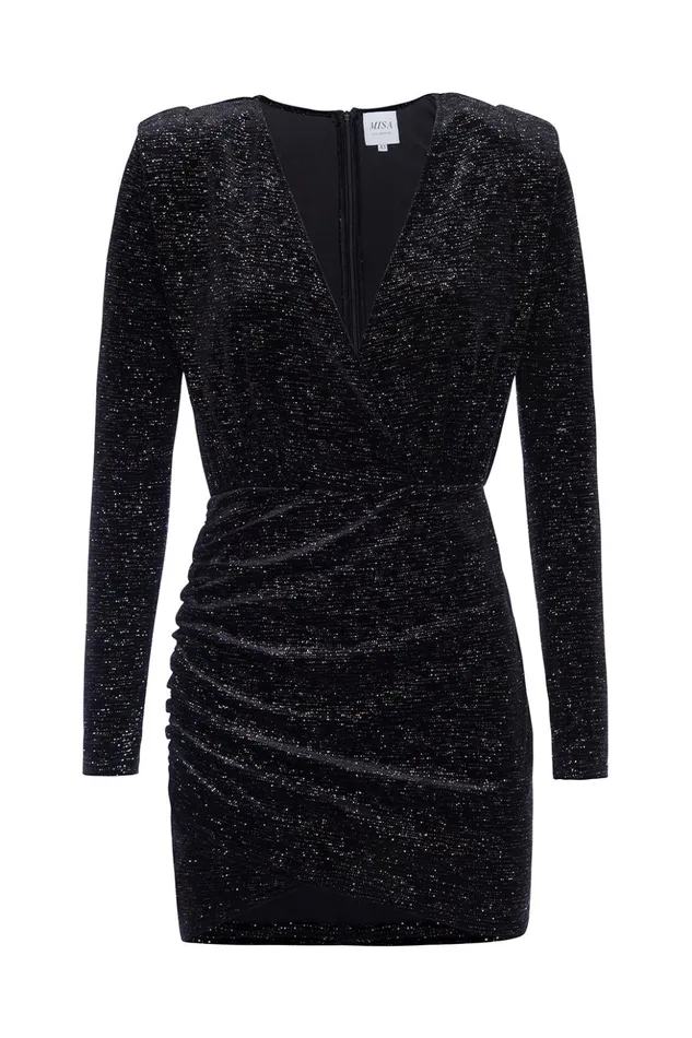 MISA Los Angeles DIVIANA DRESS Astral Dusted Women Dresses