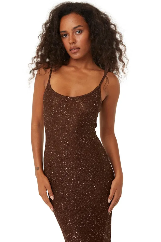 MISA Los Angeles LISETTE DRESS Lipstick Red Women Dresses