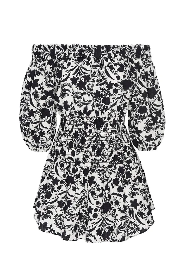 MISA Los Angeles MARTA DRESS Flora Negra Ditsy Women Dresses
