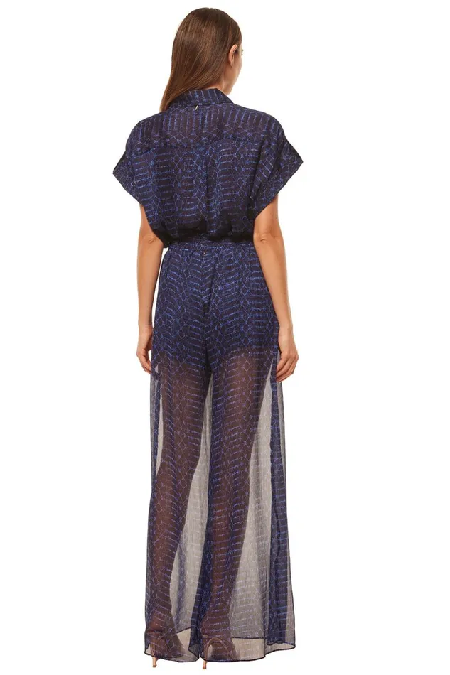 MISA Los Angeles PIA PANT Midnight Shibori Women Pants