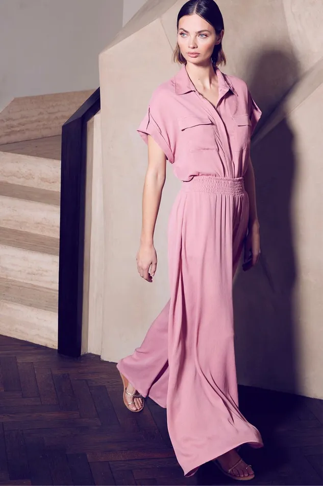 MISA Los Angeles PILAR PANT Mauve Women Pants
