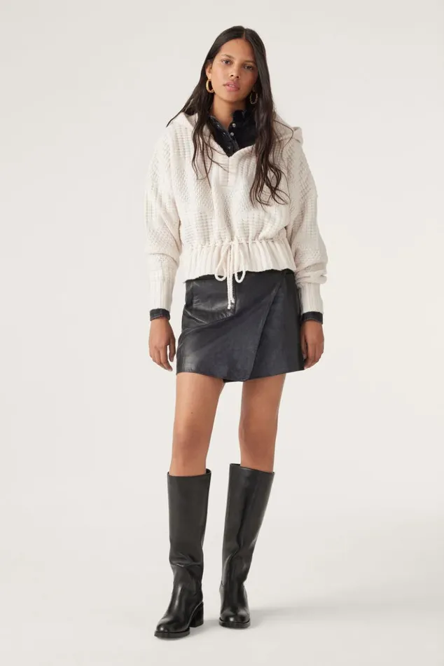 MottLongSleeve Sweater Clothing Baandsh Sweaters and Cardigans