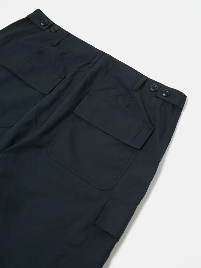 MW Cargo Short In Navy Broad Cloth Men Universal Works Shorts