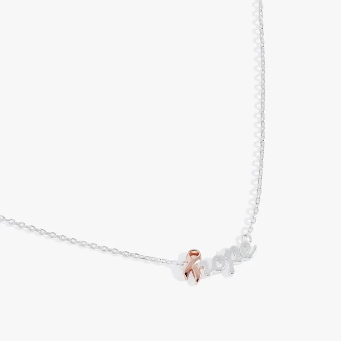 Necklaces Women Alex And Ani Breast Cancer Awareness Hope Necklace Two Tone