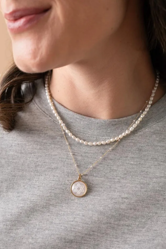 Necklaces Women Alex And Ani Freshwater Pearl Necklace Stainless Steel Gold