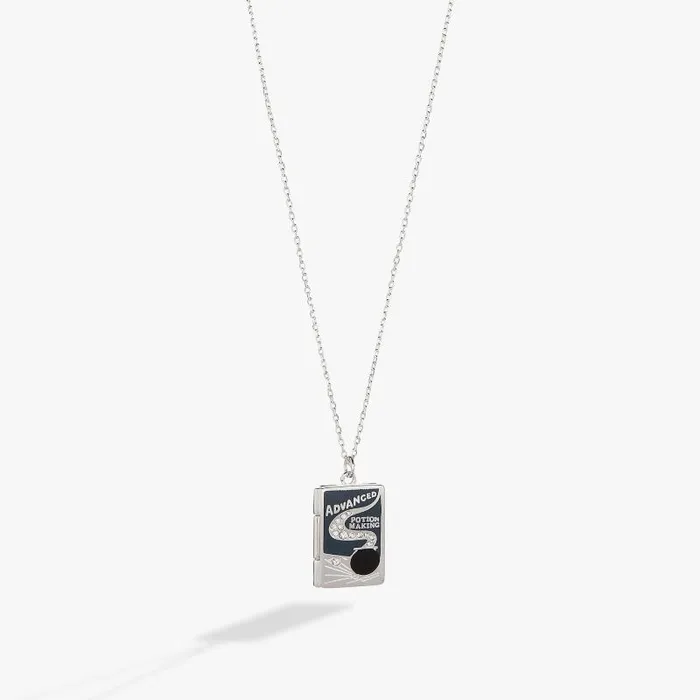 Necklaces Women Alex And Ani Harry Potter Advanced Potion Making Locket Necklace Silver Necklaces Women Alex And Ani Harry Potter Advanced Potion Making Locket Necklace Silver