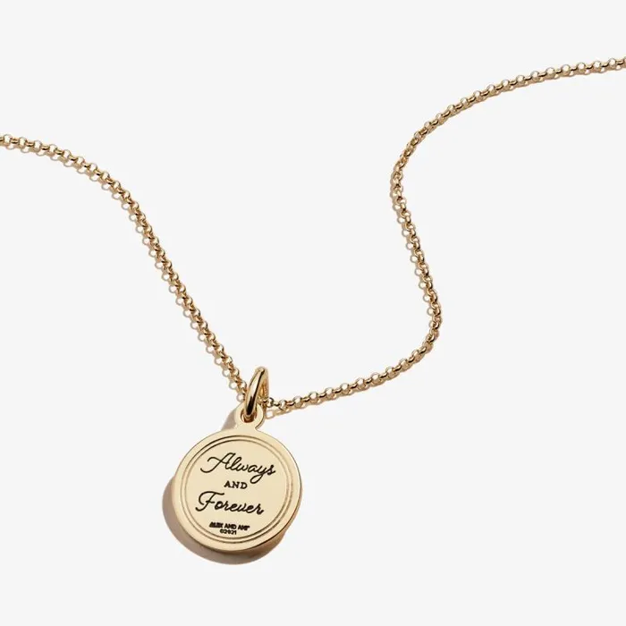 Necklaces Women Alex And Ani Love 039Always And Forever039 Necklace Antique Gold