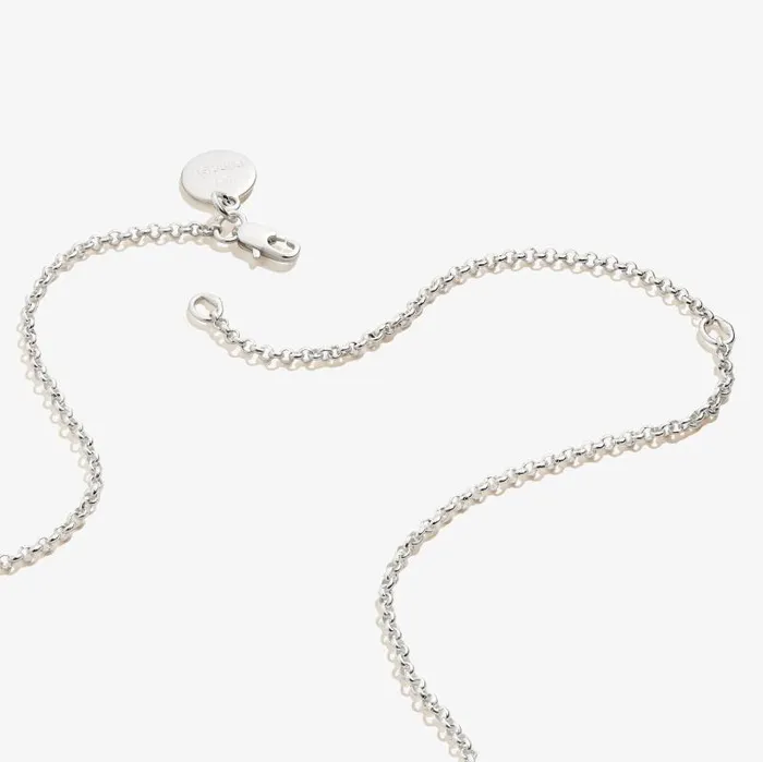 Necklaces Women Alex And Ani Small Circle Charm Necklace 19039039 Silver