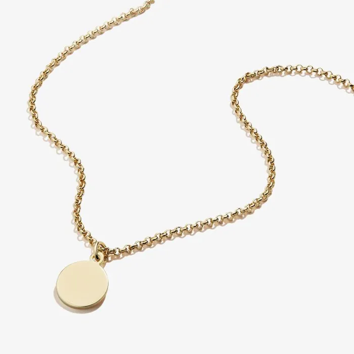 Necklaces Women Alex And Ani Small Circle Charm Necklace 19039039 Silver