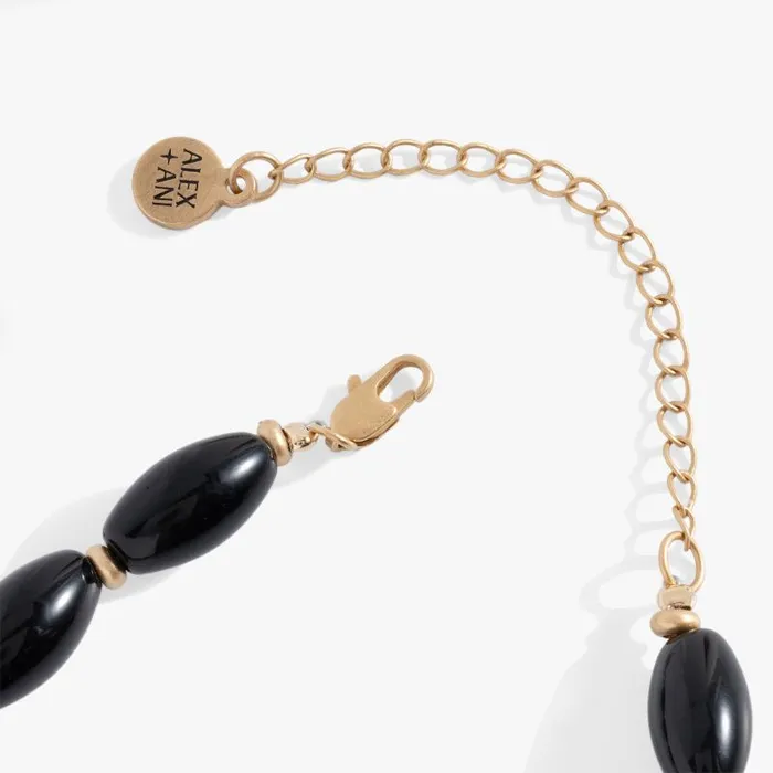 Necklaces Women Alex And Ani Untamed Beaded Snake Necklace 16034 Antique Gold