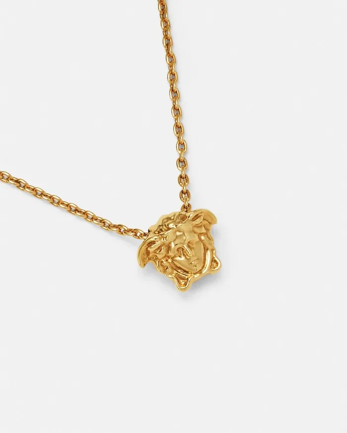 Necklaces WomenMen Versace La Medusa Necklace Light Gold