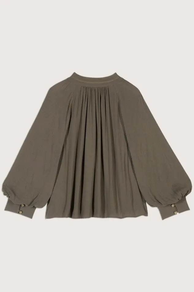NeilLongSleeve Blouse Clothing Baandsh Tops and Shirts