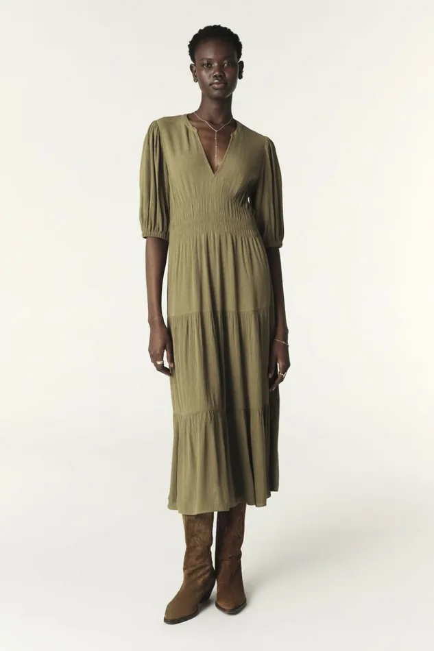 NormaMidi Dress Clothing Baandsh Dresses
