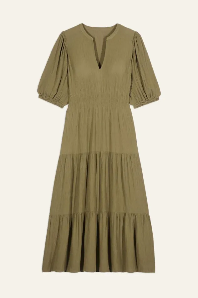 NormaMidi Dress Clothing Baandsh Dresses