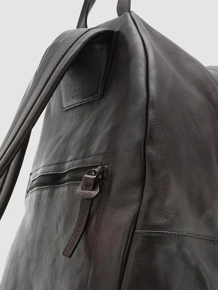 Officine Creative Backpacks OC PACK Moro 25 Brown Leather Backpack 8211 WomenMen Officine Creative Backpacks OC PACK Moro 25 Brown Leather Backpack 8211 WomenMen