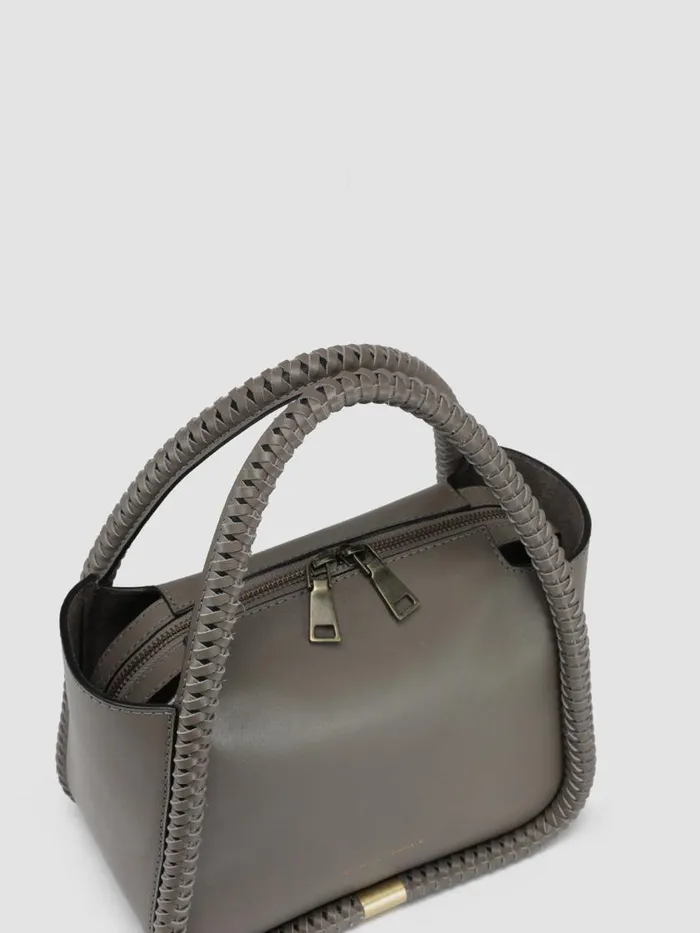 Officine Creative Bags CABALA 107 Stone Grey Leather Bag 8211 Women