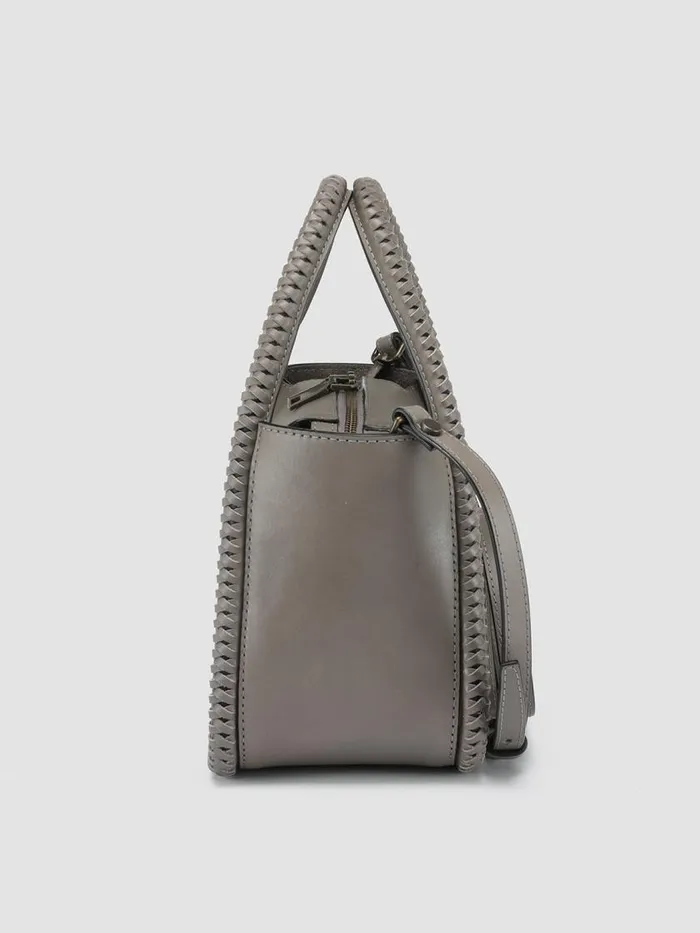 Officine Creative Bags CABALA 107 Stone Grey Leather Bag 8211 Women