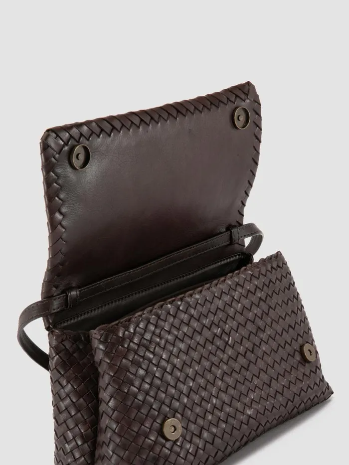 Officine Creative Bags OC CLASS 46 Moro Brown Leather Crossbody Bag 8211 Women Officine Creative Bags OC CLASS 46 Moro Brown Leather Crossbody Bag 8211 Women