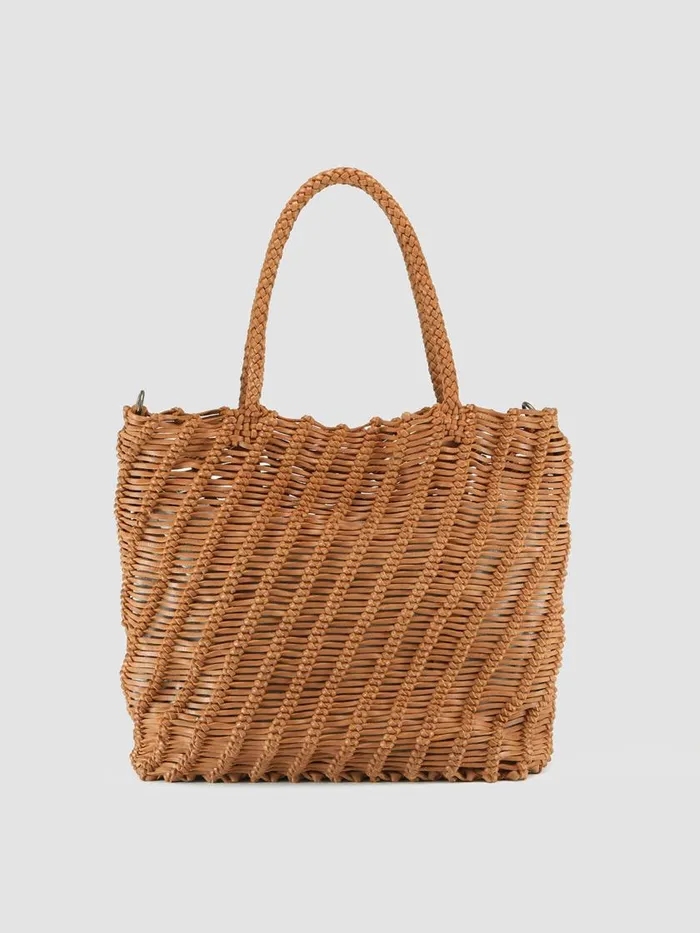 Officine Creative Bags SUSAN 02 Rhum Brown LeatherTote Bag 8211 Women