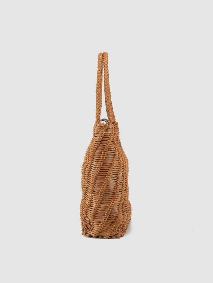 Officine Creative Bags SUSAN 02 Rhum Brown LeatherTote Bag 8211 Women