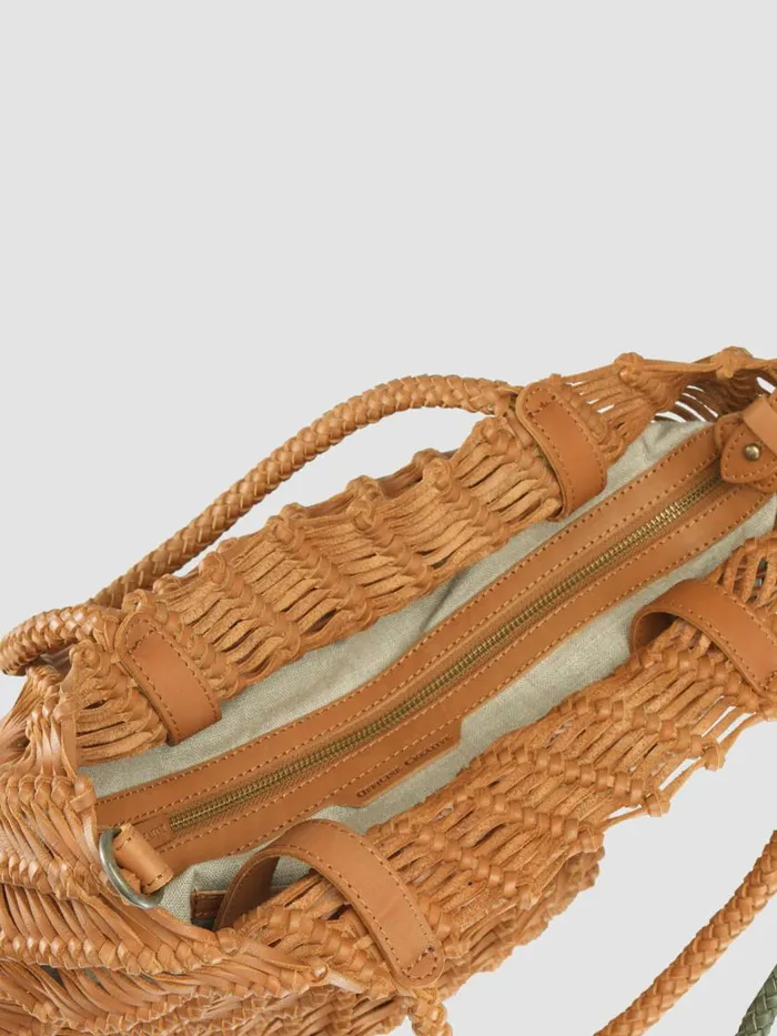 Officine Creative Bags SUSAN 02 Rhum Brown LeatherTote Bag 8211 Women