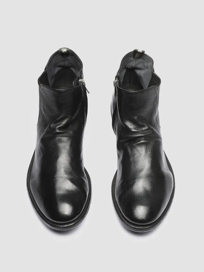 Officine Creative Boots and Ankle Boots ARC 514 Nero Black Leather Ankle Boots 8211 Men Officine Creative Boots and Ankle Boots ARC 514 Nero Black Leather Ankle Boots 8211 Men