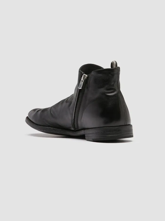 Officine Creative Boots and Ankle Boots ARC 514 Nero Black Leather Ankle Boots 8211 Men Officine Creative Boots and Ankle Boots ARC 514 Nero Black Leather Ankle Boots 8211 Men