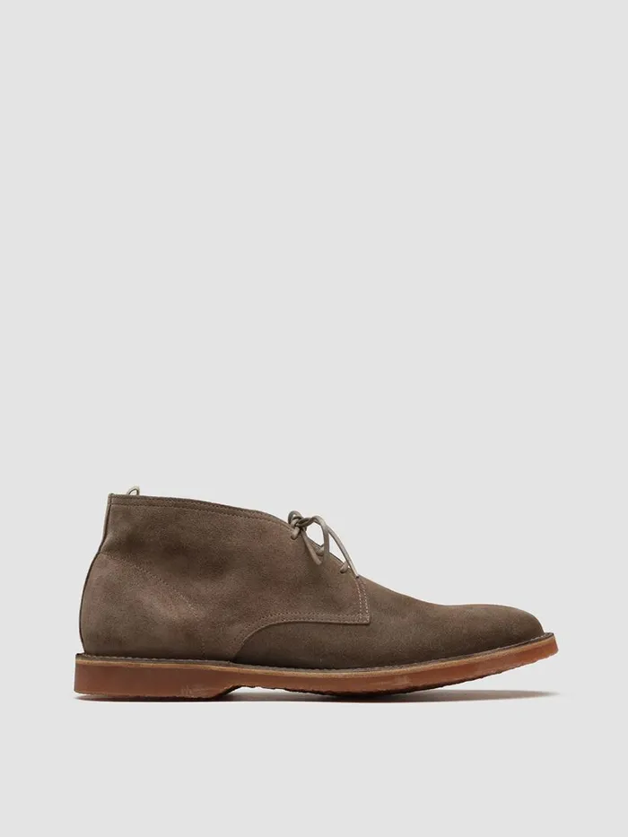 Officine Creative Boots and Ankle Boots KENT 004 Otter Grey Suede Ankle Boots 8211 Men Officine Creative Boots and Ankle Boots KENT 004 Otter Grey Suede Ankle Boots 8211 Men