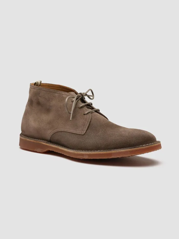 Officine Creative Boots and Ankle Boots KENT 004 Otter Grey Suede Ankle Boots 8211 Men Officine Creative Boots and Ankle Boots KENT 004 Otter Grey Suede Ankle Boots 8211 Men