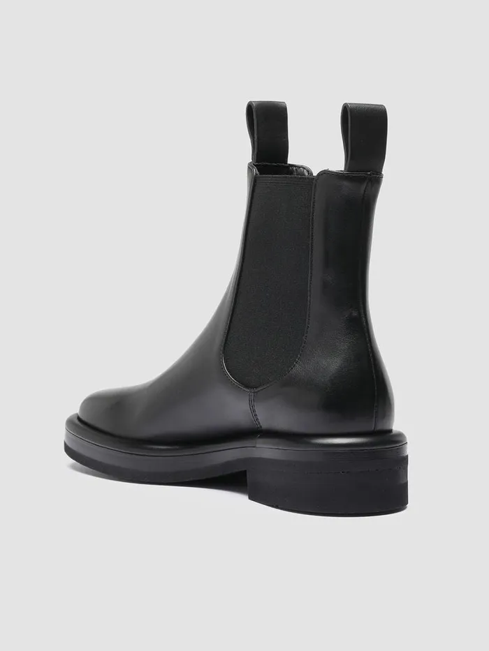 Officine Creative Boots and Booties ERA 001 Nero Black Leather Chelsea Boots 8211 Women Officine Creative Boots and Booties ERA 001 Nero Black Leather Chelsea Boots 8211 Women