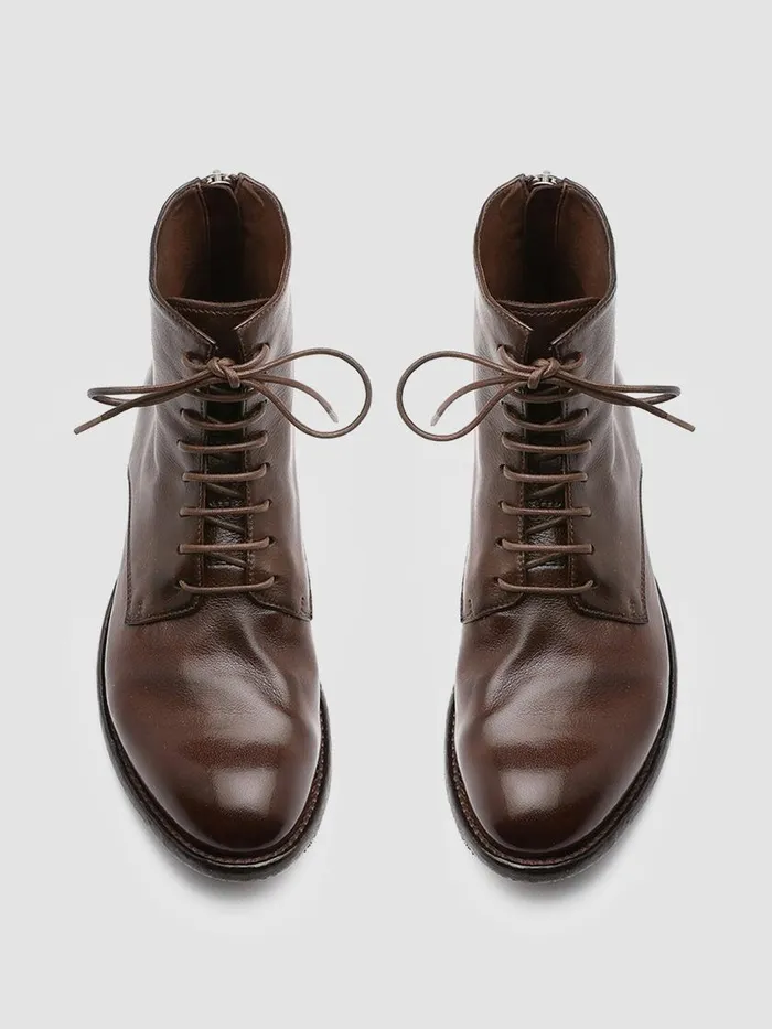 Officine Creative Boots and Booties LEXIKON 123 Fondue Leather Booties 8211 Women Officine Creative Boots and Booties LEXIKON 123 Fondue Leather Booties 8211 Women