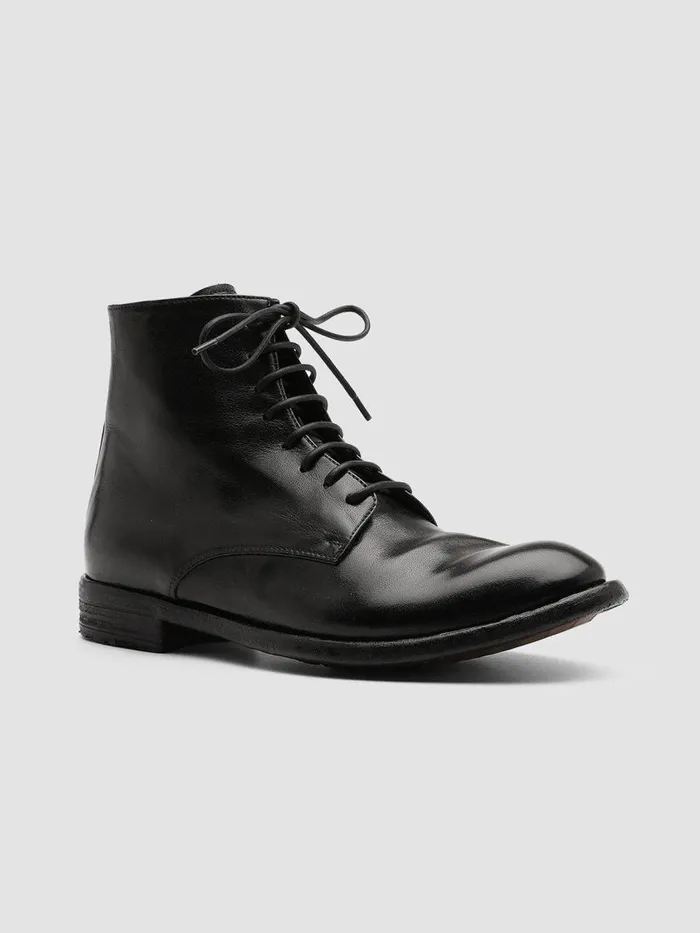 Officine Creative Boots and Booties LEXIKON 123 Nero Black Leather Booties 8211 Women Officine Creative Boots and Booties LEXIKON 123 Nero Black Leather Booties 8211 Women