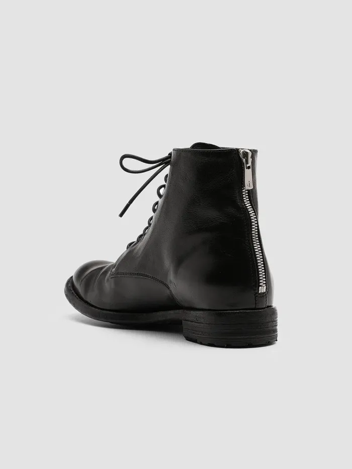 Officine Creative Boots and Booties LEXIKON 123 Nero Black Leather Booties 8211 Women Officine Creative Boots and Booties LEXIKON 123 Nero Black Leather Booties 8211 Women