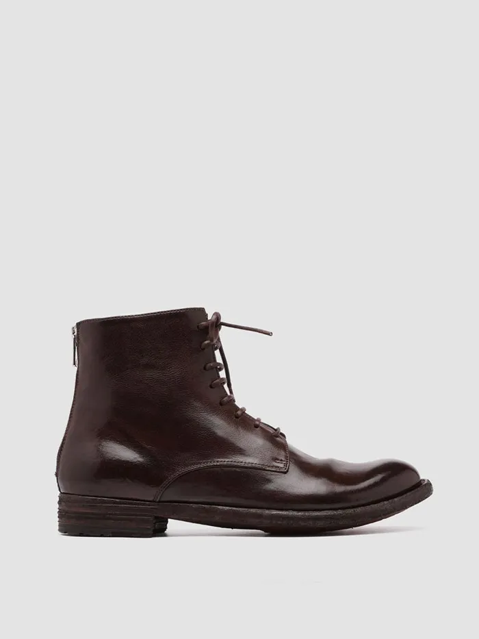 Officine Creative Boots and Booties LEXIKON 123 Otto Burgundy Leather Booties 8211 Women Officine Creative Boots and Booties LEXIKON 123 Otto Burgundy Leather Booties 8211 Women
