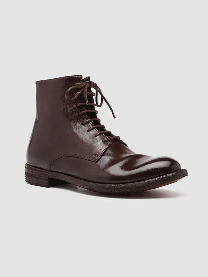 Officine Creative Boots and Booties LEXIKON 123 Otto Burgundy Leather Booties 8211 Women Officine Creative Boots and Booties LEXIKON 123 Otto Burgundy Leather Booties 8211 Women